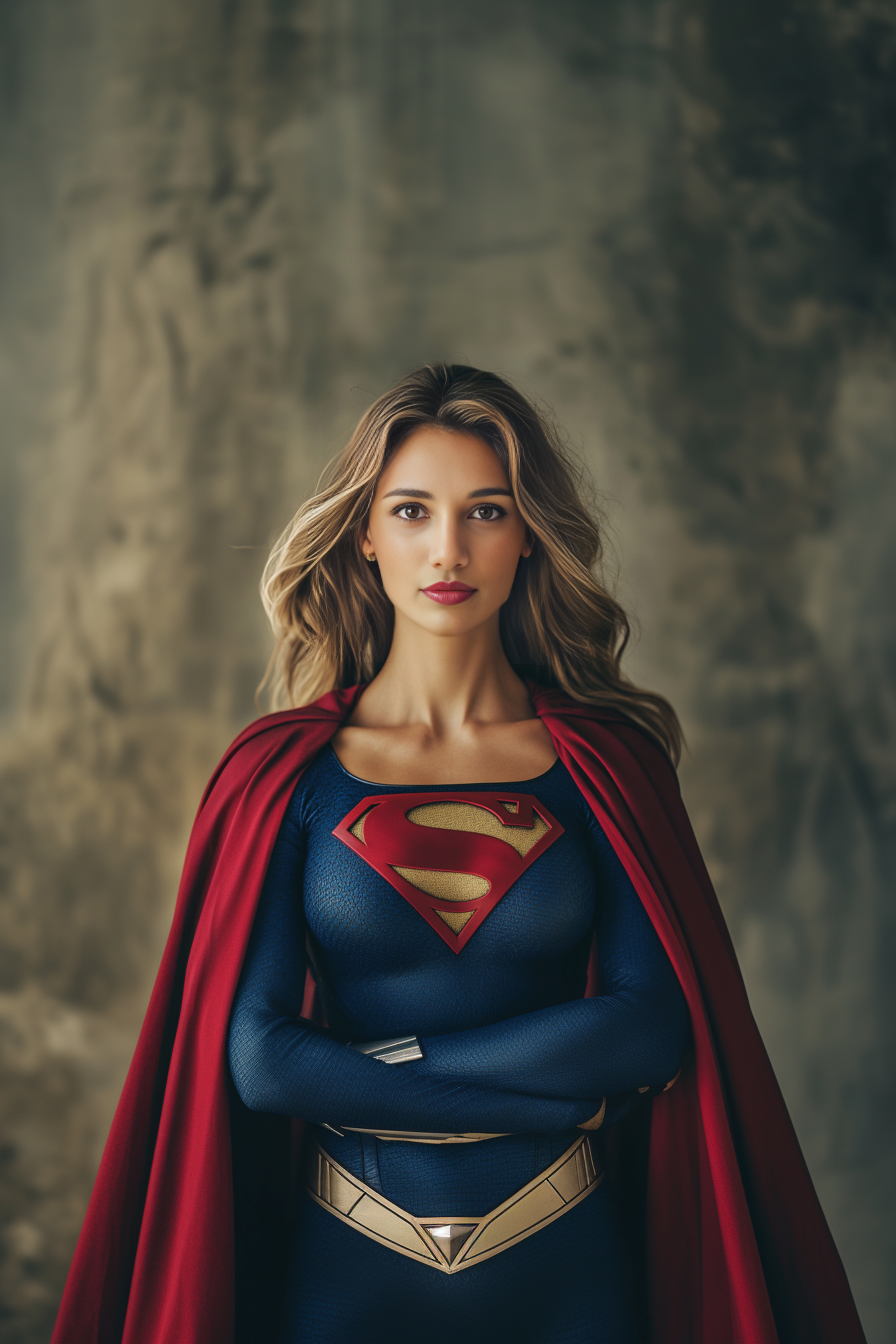 AI Superhero booth by quenth