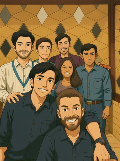AI Ghibli Photobooth in Mumbai by Quenth
